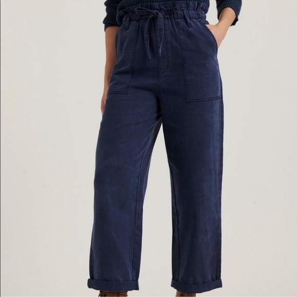 NWT Lucky Brand Paper Bag Utility Pant - Picture 1 of 8